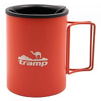 Термокружка Tramp со складными ручками и поилкой 400 мл (терракотовый)
